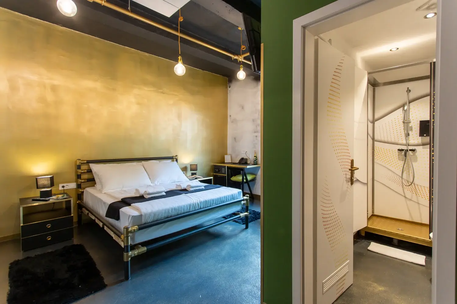 Hotel room interior