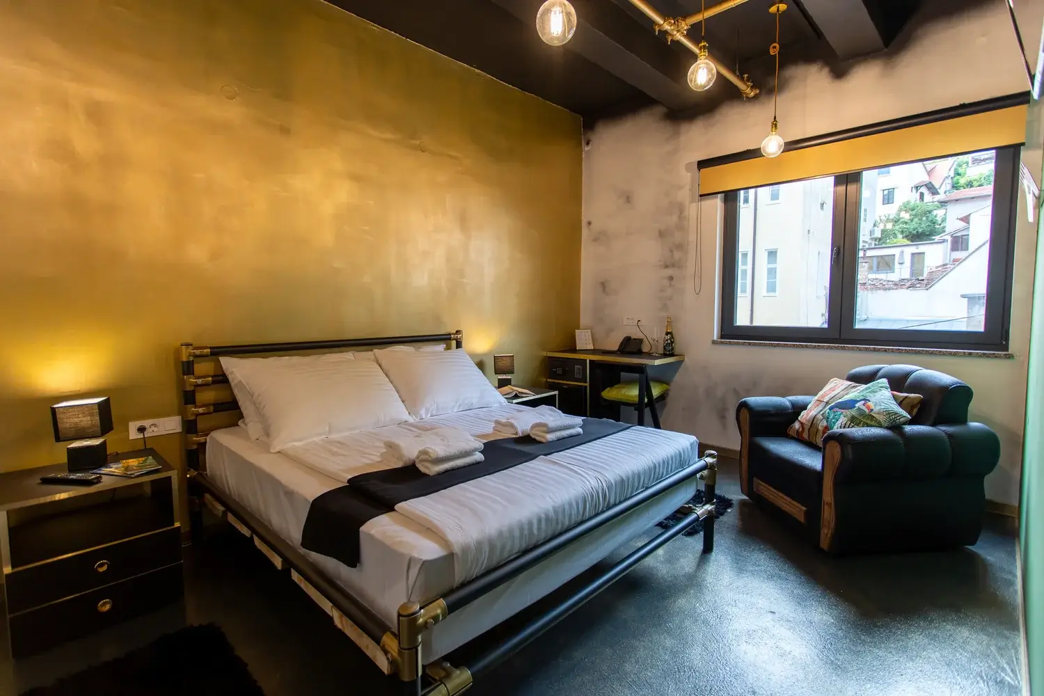 Hotel room interior