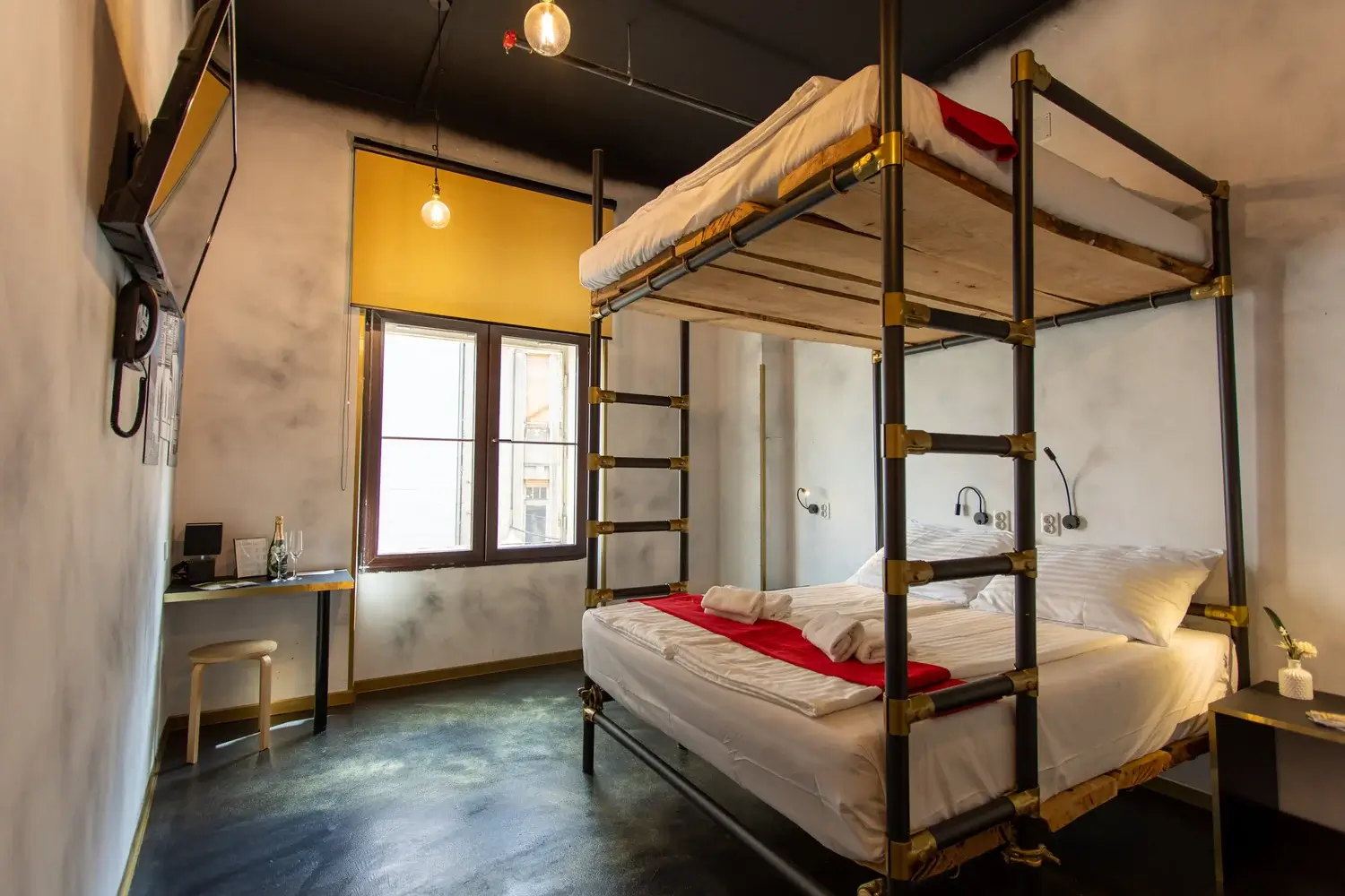 Hotel room interior